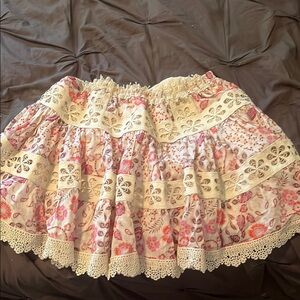 Floral Lace Women's Skirt